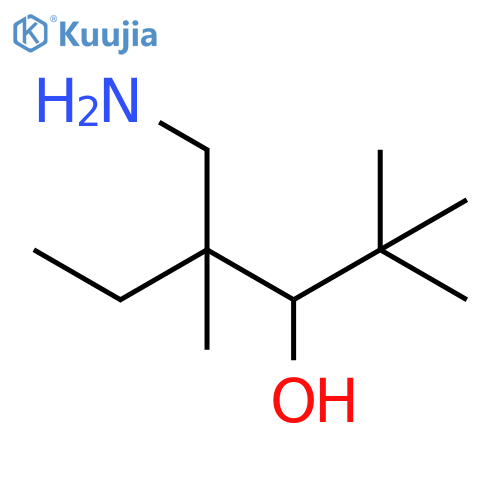 3-Hexanol, 4-(aminomethyl)-2,2,4-trimethyl- structure