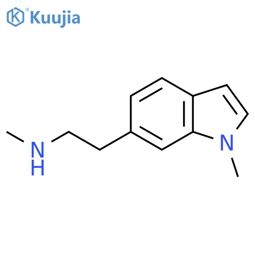 methyl2-(1-methyl-1H-indol-6-yl)ethylamine structure