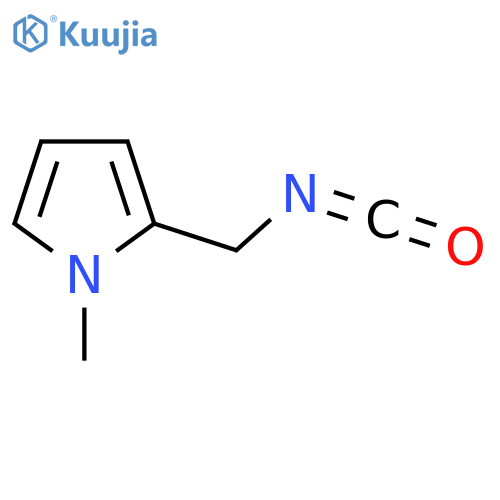 2-(isocyanatomethyl)-1-methyl-1H-pyrrole structure