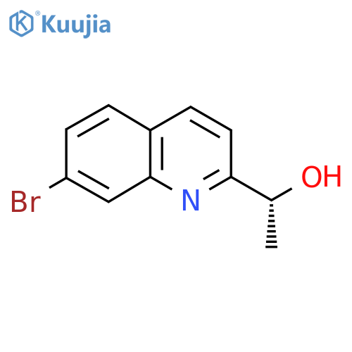 (R)-1-(7-Bromoquinolin-2-yl)ethanol structure