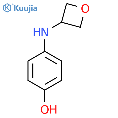 4-(oxetan-3-yl)aminophenol structure