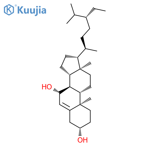 Stigmast-5-ene-3,7-diol,(3b,7b)- structure