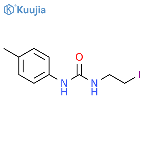 Urea,N-(2-iodoethyl)-N'-(4-methylphenyl)- structure
