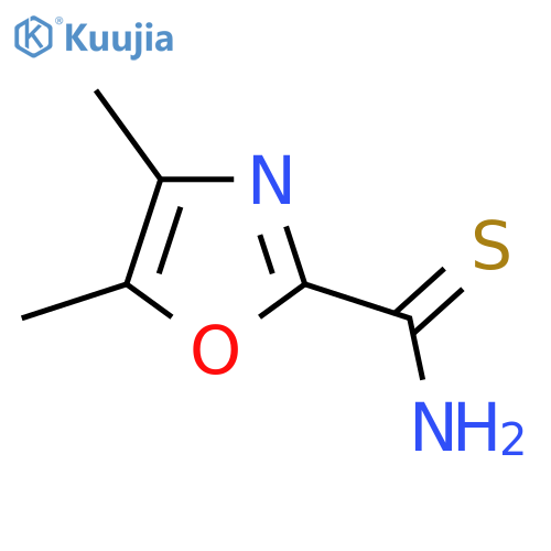 dimethyl-1,3-oxazole-2-carbothioamide structure