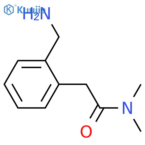 2-2-(aminomethyl)phenyl-N,N-dimethylacetamide structure
