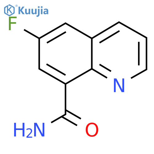 6-Fluoroquinoline-8-carboxamide structure