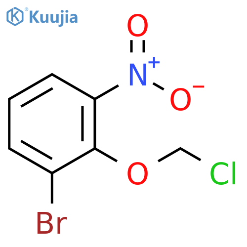 Benzene, 1-bromo-2-(chloromethoxy)-3-nitro- structure