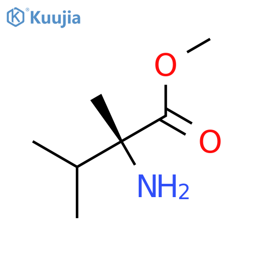 methyl 2-amino-2,3-dimethylbutanoate structure