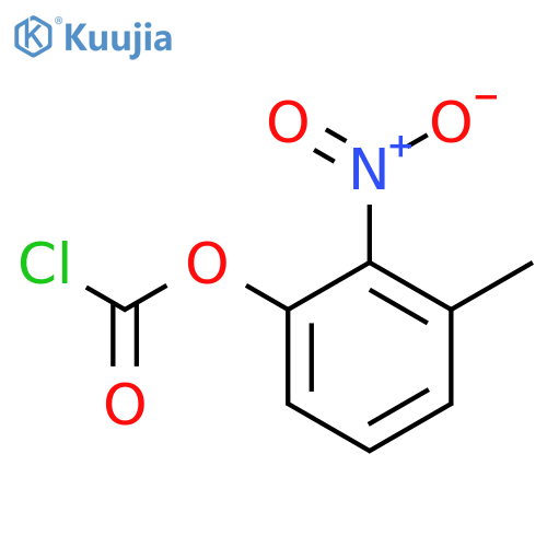 3-methyl-2-nitrophenyl chloroformate structure