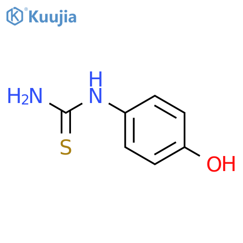 1-(4-Hydroxyphenyl)thiourea structure