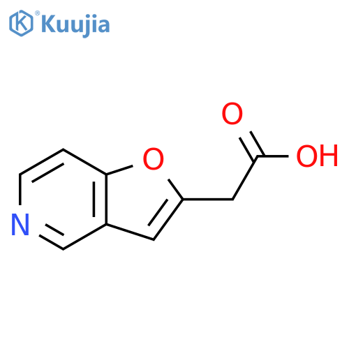 2-{furo3,2-cpyridin-2-yl}acetic acid structure