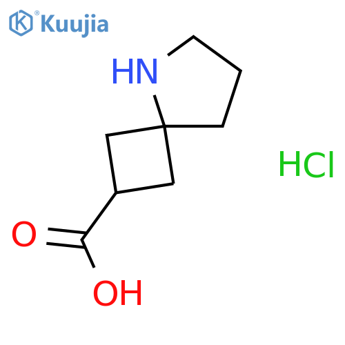 5-Azaspiro[3.4]octane-2-carboxylic acid hydrochloride structure