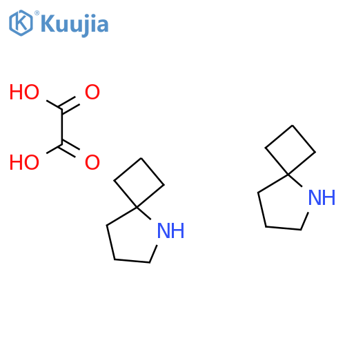 5-azaspiro[3.4]octane;hemi(oxalic acid) structure