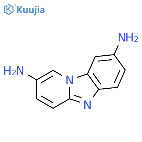Pyrido[1,2-a]benzimidazole-2,8-diamine structure