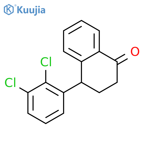 rac 4-(2,3-Dichlorophenyl)-3,4-dihydro-1(2H)-naphthalenone structure