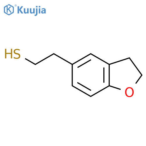 2-(2,3-Dihydro-1-benzofuran-5-yl)ethane-1-thiol structure