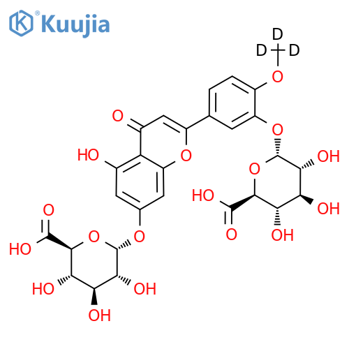 Diosmetin 3’,7-Diglucuronide (>85%) structure
