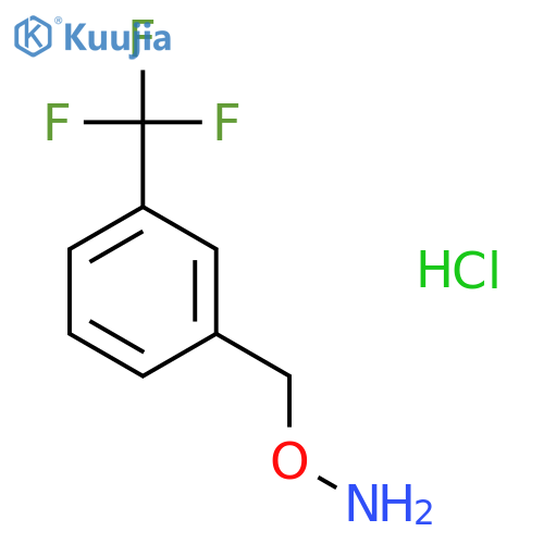 O-(3-(Trifluoromethyl)benzyl)hydroxylamine hydrochloride structure