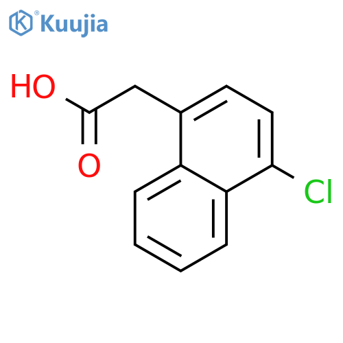 1-Naphthaleneaceticacid, 4-chloro- structure