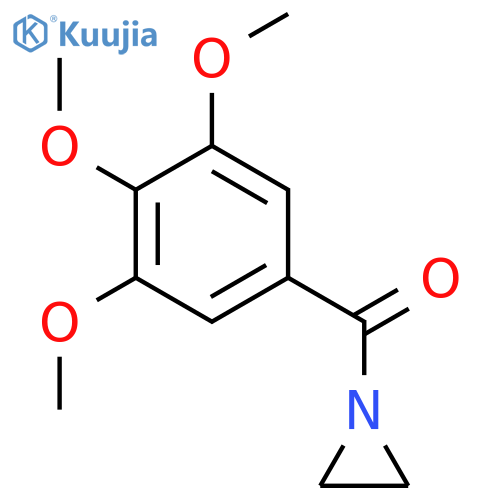 Methanone,1-aziridinyl(3,4,5-trimethoxyphenyl)- structure