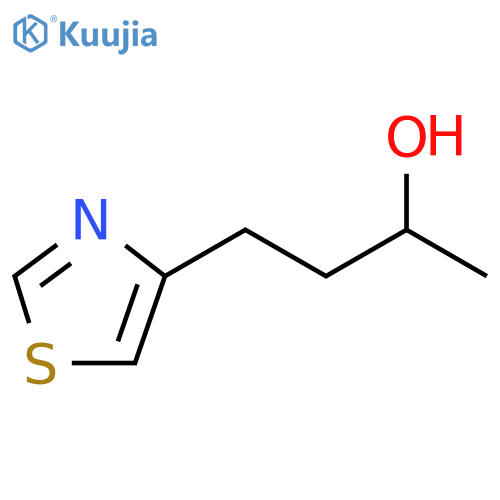 4-(1,3-thiazol-4-yl)butan-2-ol structure
