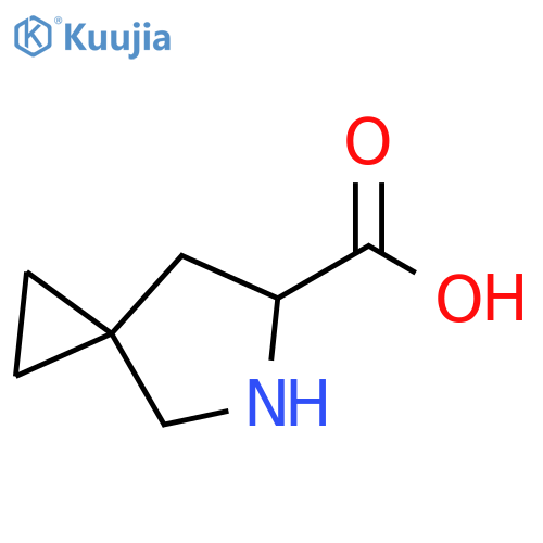 5-azaspiro[2.4]heptane-6-carboxylic acid structure
