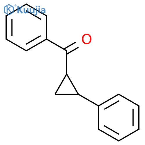 phenyl(2-phenylcyclopropyl)methanone structure