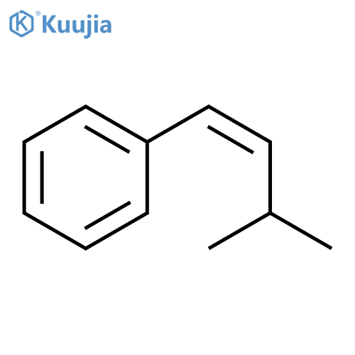 [(Z)-3-methylbut-1-enyl]benzene structure