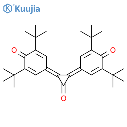 2,5-Cyclohexadien-1-one,4,4'-(3-oxo-1,2-cyclopropanediylidene)bis[2,6-bis(1,1-dimethylethyl)- structure