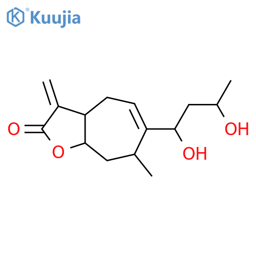 2,4-Dihydroxy-1(5),11(13)-xanthadien-12,8-olide; (2β,4α,8α,10β)-form structure