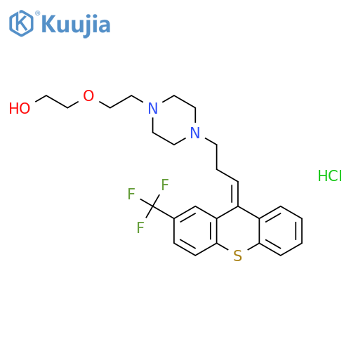 O-(2-Hydroxyethyl) Flupentixol Dihydrochloride structure