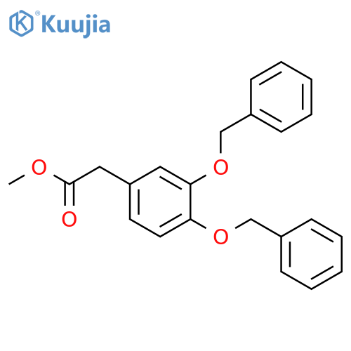 3,4-Bis(benzyloxy)phenylacetic Acid Methyl Ester structure