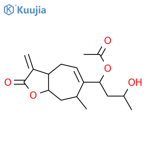 2,4-Dihydroxy-1(5),11(13)-xanthadien-12,8-olide; (2α,4β,8α,10β)-form, 2-Ac structure