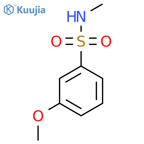 3-Methoxy-n-methylbenzene-1-sulfonamide structure