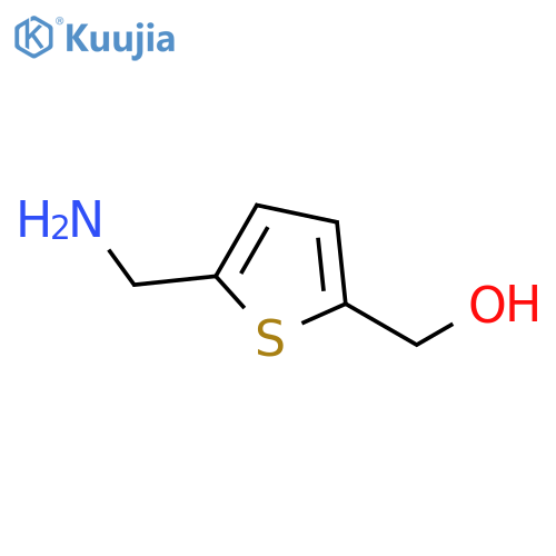 5-(aminomethyl)thiophen-2-ylmethanol structure