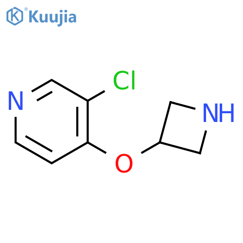 4-(azetidin-3-yloxy)-3-chloropyridine structure