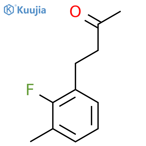 4-(2-fluoro-3-methylphenyl)butan-2-one structure