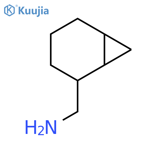 {bicyclo4.1.0heptan-2-yl}methanamine structure