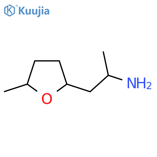 1-(5-Methyloxolan-2-yl)propan-2-amine structure