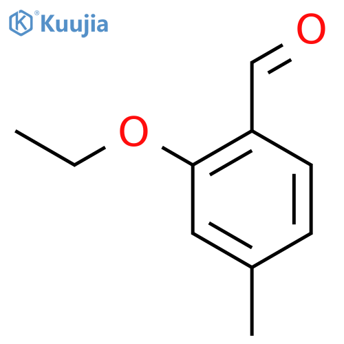 2-Ethoxy-4-methylbenzaldehyde structure
