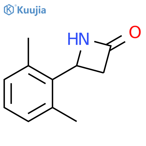 4-(2,6-dimethylphenyl)azetidin-2-one structure