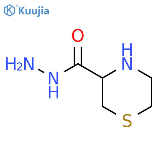 3-Thiomorpholinecarboxylicacid, hydrazide structure
