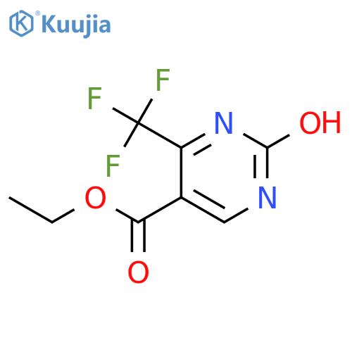 ethyl 2-hydroxy-4-(trifluoromethyl)pyrimidine-5-carboxylate structure
