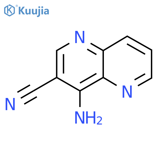 4-Amino-1,5-naphthyridine-3-carbonitrile structure