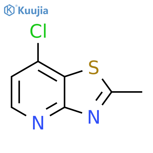 7-chloro-2-methyl-1,3thiazolo4,5-bpyridine structure