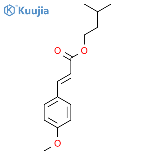 (E)-Isopentyl 3-(4-methoxyphenyl)acrylate structure