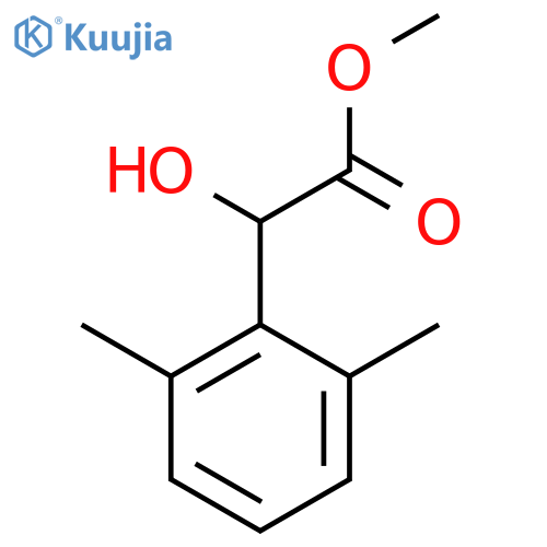 methyl 2-(2,6-dimethylphenyl)-2-hydroxyacetate structure