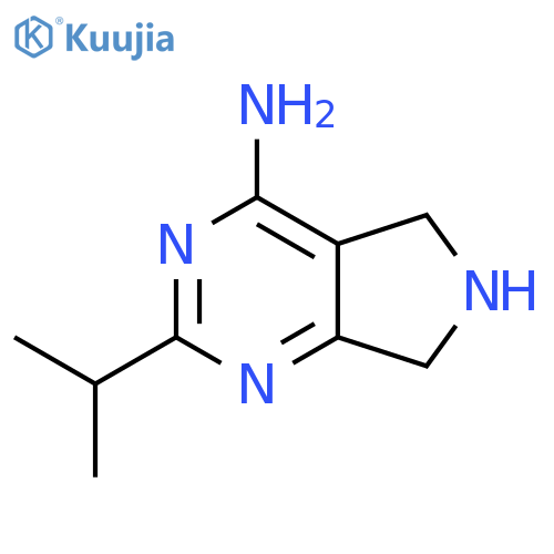 2-(propan-2-yl)-5H,6H,7H-pyrrolo3,4-dpyrimidin-4-amine structure
