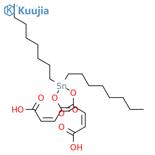 Dioctyltinbis(maleate) structure