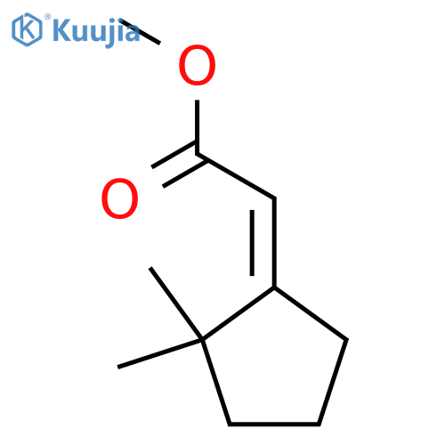 methyl 2-(1Z)-2,2-dimethylcyclopentylideneacetate structure